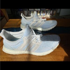 Adidas Light Blue Running Shoes
